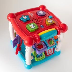 VTech Busy Learners Activity‎ Cube, Learning Toy for Infant Toddlers